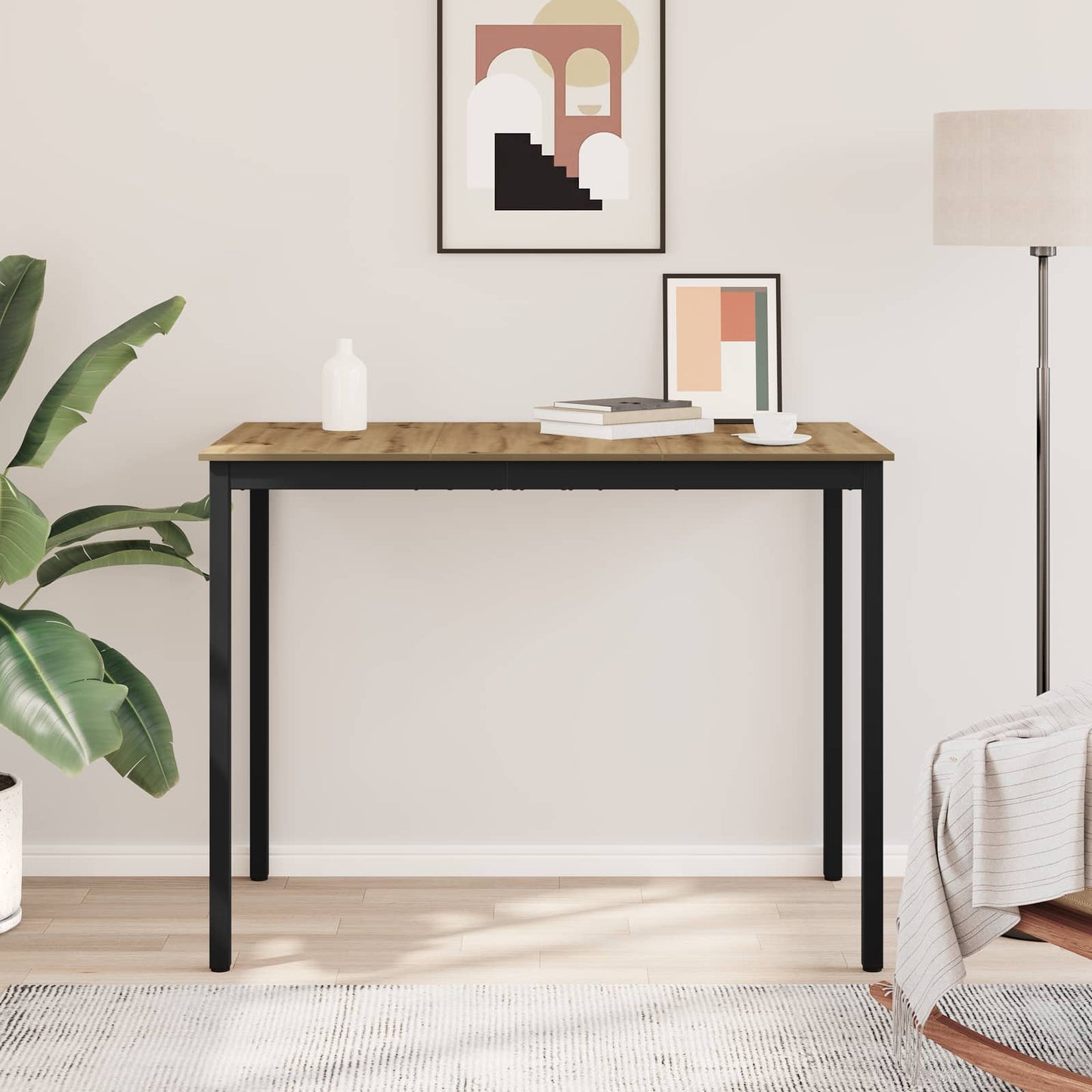Standing Bar Table Engineered Wood Rectangular