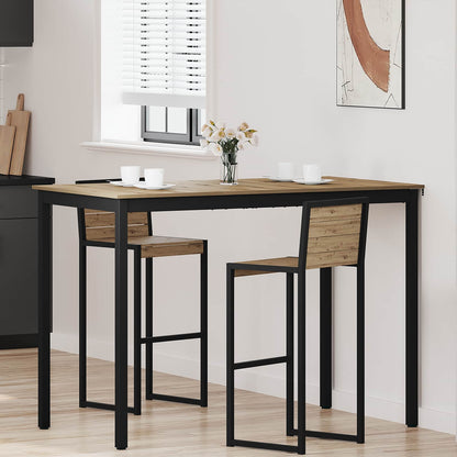 Standing Bar Table Engineered Wood Rectangular