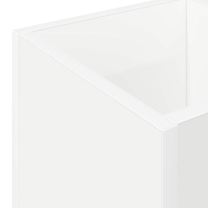 Umbrella Stand White 25 x 24.5 x 64 cm Engineered Wood