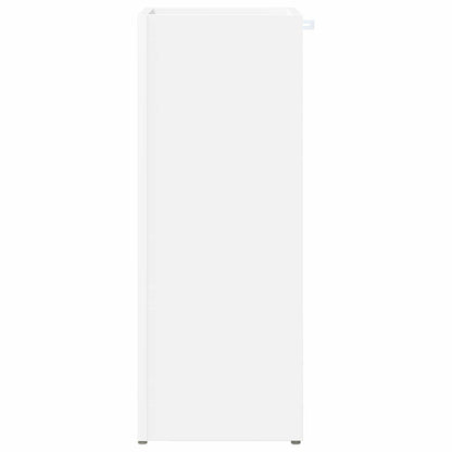 Umbrella Stand White 25 x 24.5 x 64 cm Engineered Wood