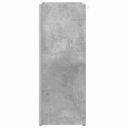 Umbrella Stand Concrete Grey 25 x 24.5 x 64 cm Engineered Wood