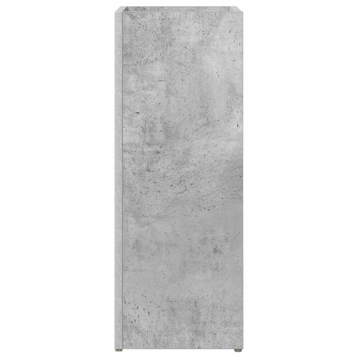 Umbrella Stand Concrete Grey 25 x 24.5 x 64 cm Engineered Wood