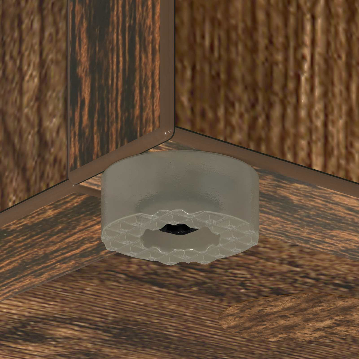 Umbrella Stand Smoked Oak 25 x 24.5 x 64 cm Engineered Wood