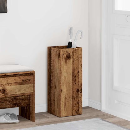 Umbrella Stand Old Wood 25 x 24.5 x 64 cm Engineered Wood