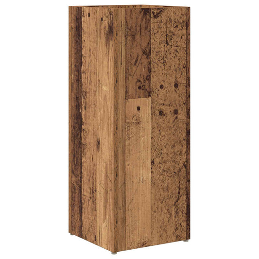 Umbrella Stand Old Wood 25 x 24.5 x 64 cm Engineered Wood