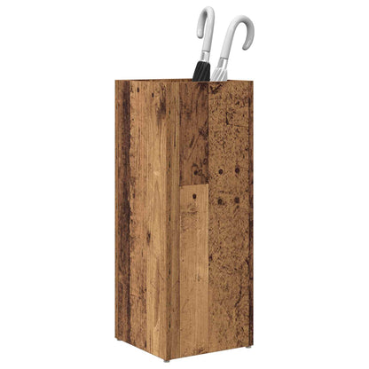 Umbrella Stand Old Wood 25 x 24.5 x 64 cm Engineered Wood