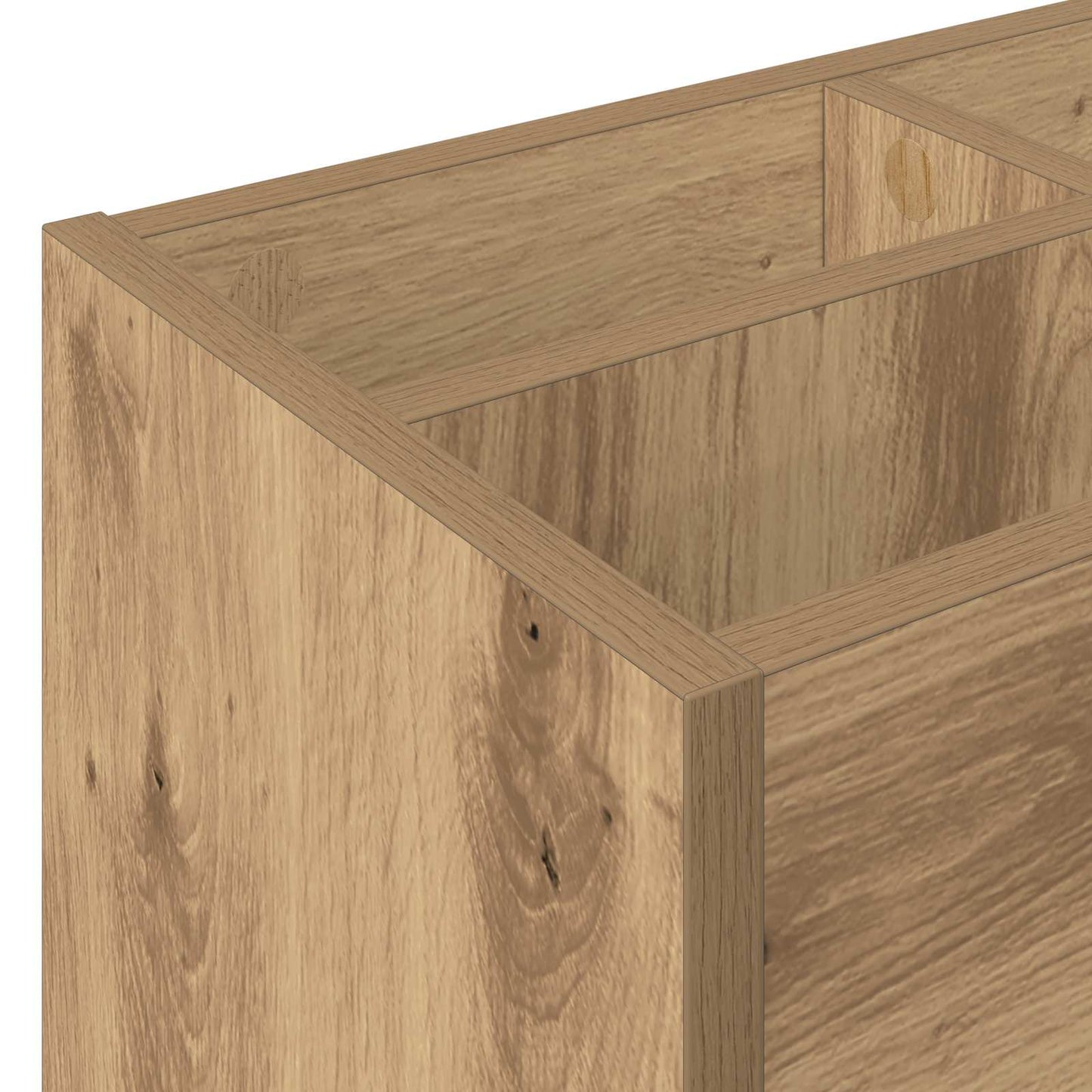 Umbrella Stand Artisan Oak 65 x 24 x 50 cm Engineered Wood