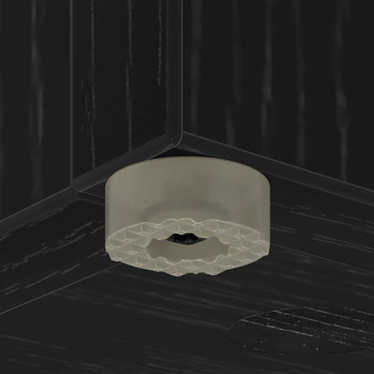 Umbrella Stand Black Oak 40 x 20 x 55.5 cm Engineered Wood