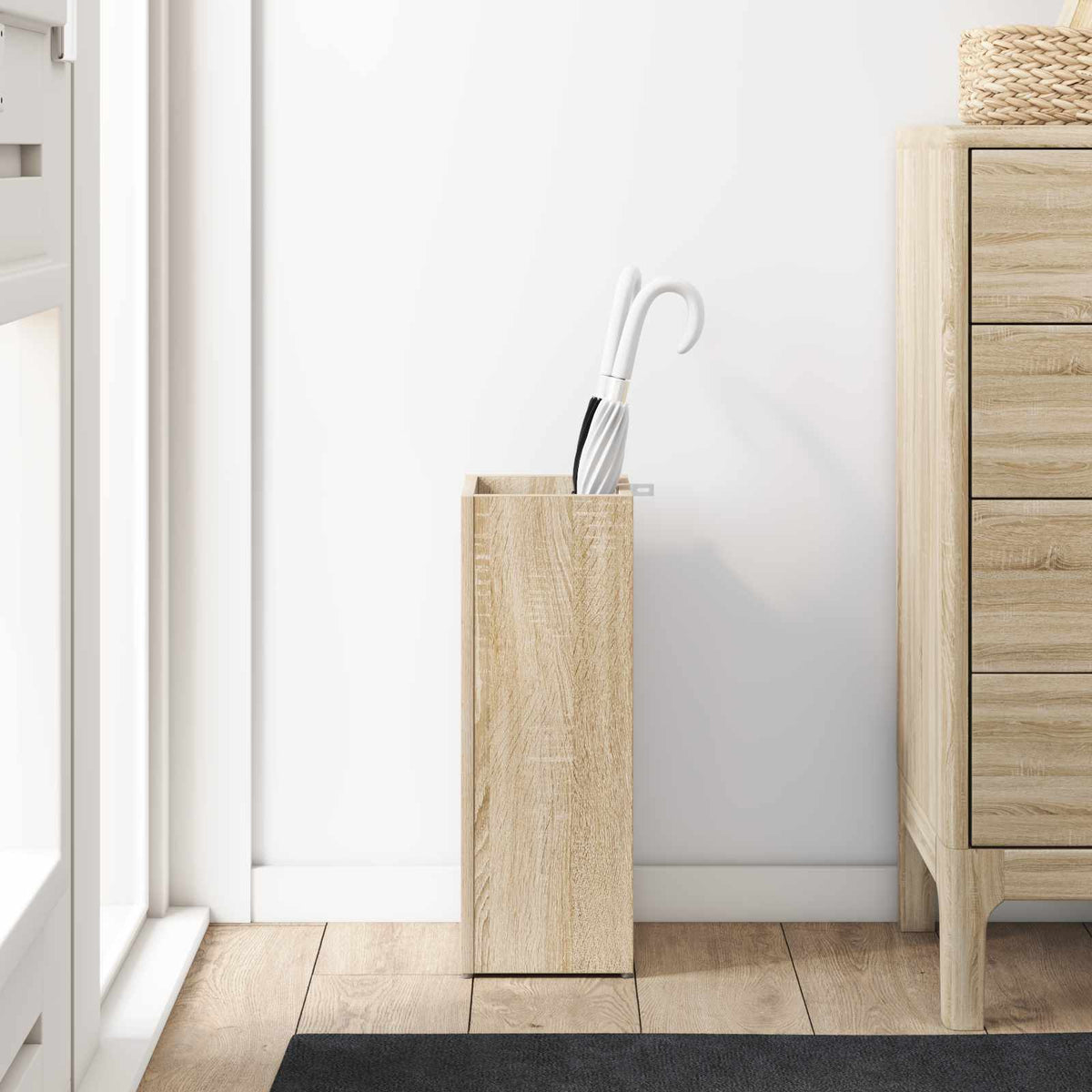 Umbrella Stand Sonoma Oak 20 x 20 x 55.5 cm Engineered Wood