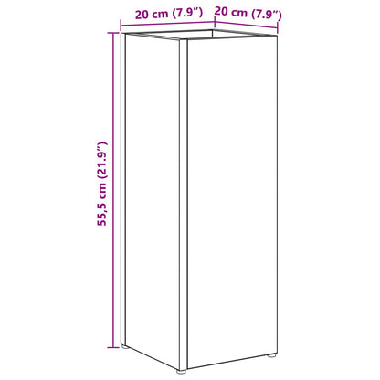 Umbrella Stand Sonoma Oak 20 x 20 x 55.5 cm Engineered Wood