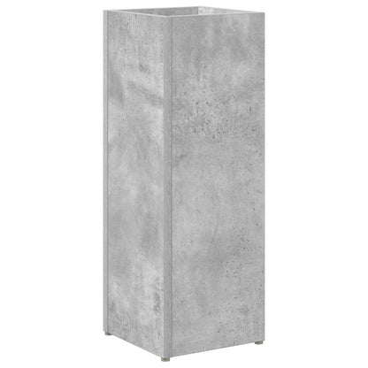 Umbrella Stand Concrete Grey 20 x 20 x 55.5 cm Engineered Wood