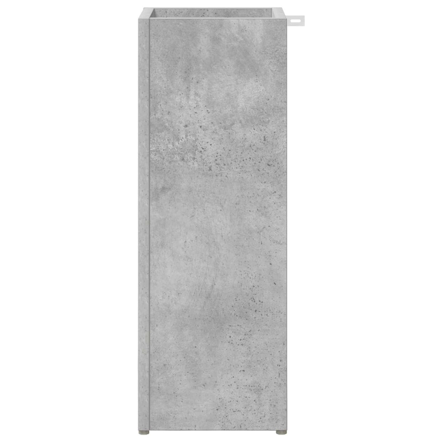 Umbrella Stand Concrete Grey 20 x 20 x 55.5 cm Engineered Wood