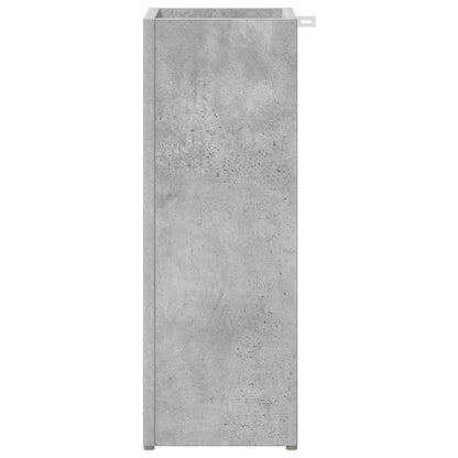 Umbrella Stand Concrete Grey 20 x 20 x 55.5 cm Engineered Wood