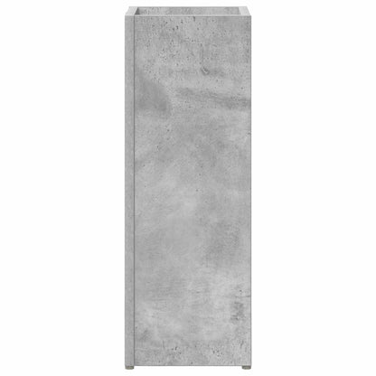Umbrella Stand Concrete Grey 20 x 20 x 55.5 cm Engineered Wood
