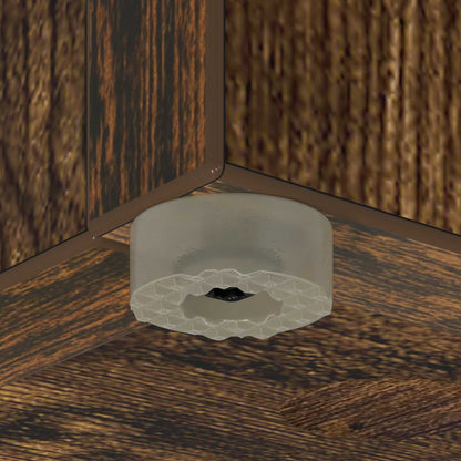 Umbrella Stand Smoked Oak 20 x 20 x 55.5 cm Engineered Wood