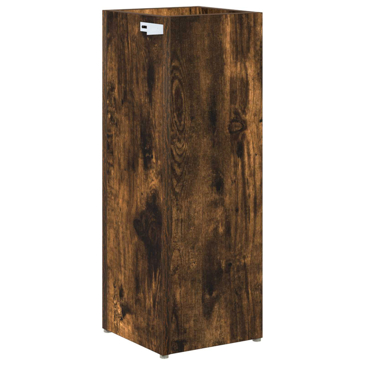 Umbrella Stand Smoked Oak 20 x 20 x 55.5 cm Engineered Wood