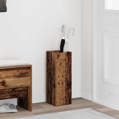 Umbrella Stand Old Wood 20 x 20 x 55.5 cm Engineered Wood