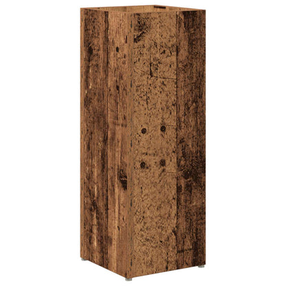 Umbrella Stand Old Wood 20 x 20 x 55.5 cm Engineered Wood