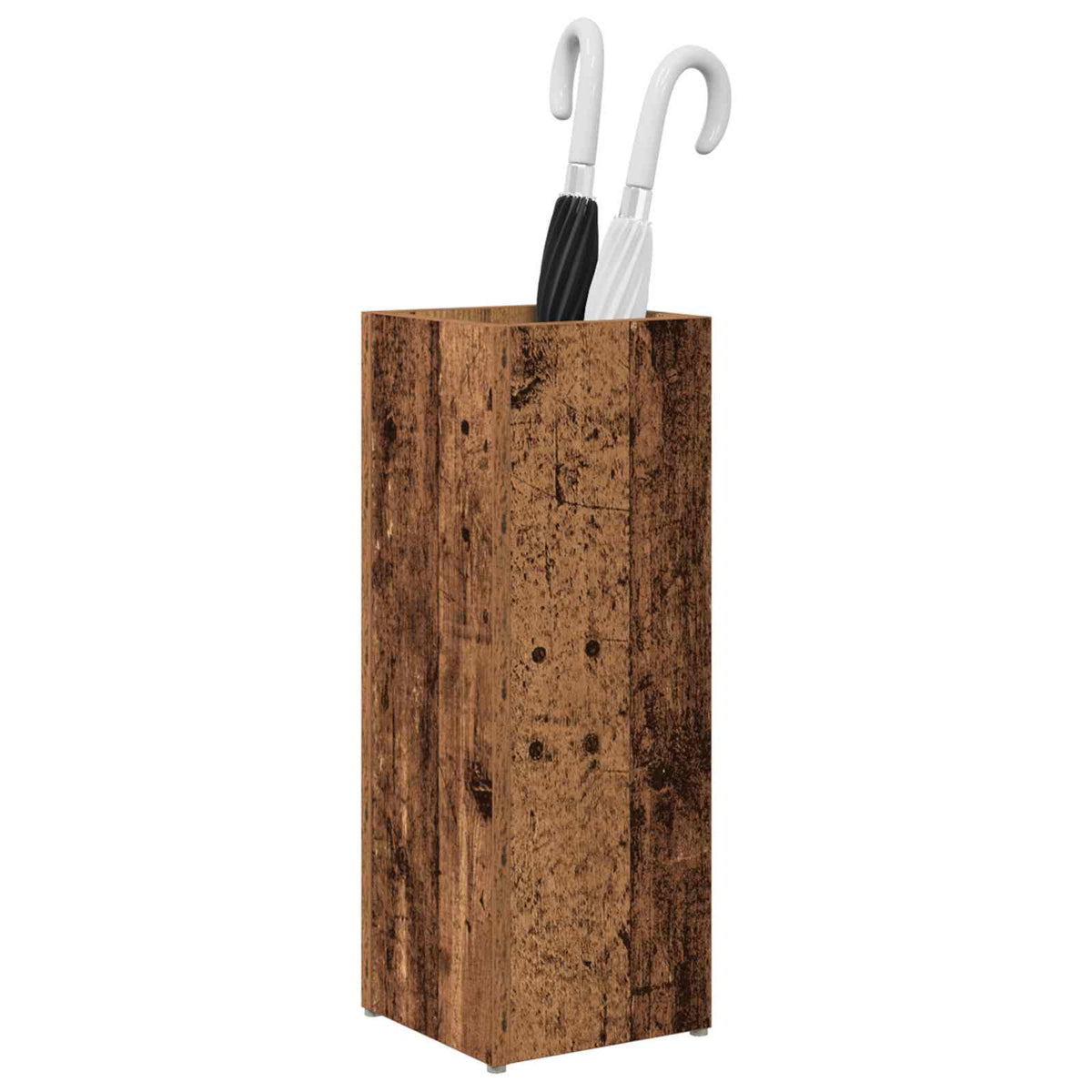 Umbrella Stand Old Wood 20 x 20 x 55.5 cm Engineered Wood