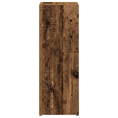 Umbrella Stand Old Wood 20 x 20 x 55.5 cm Engineered Wood