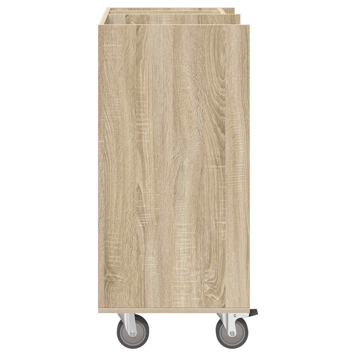 Golf Cabinet with Wheel Plain Sonoma Oak 65 x 45 x 98 cm