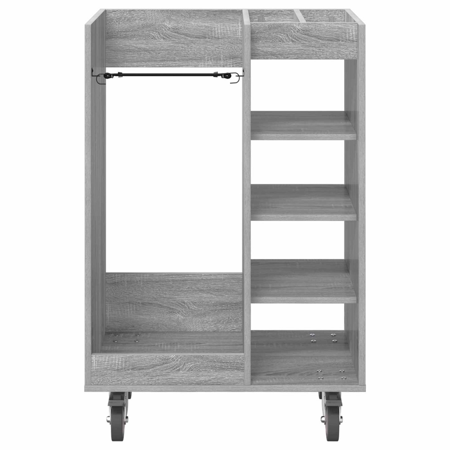 Golf Cabinet with Wheel Plain Grey Sonoma 65 x 45 x 98 cm