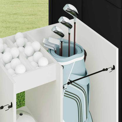 Golf Cabinet Plain White 102 x 45 x 85.5 cm