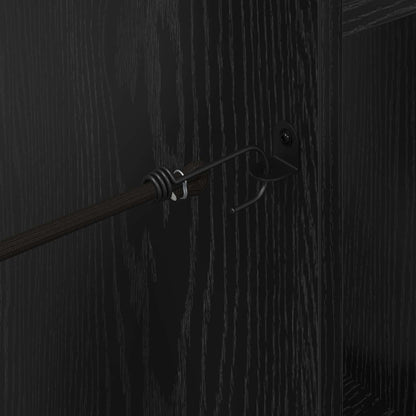 Golf Cabinet Plain Black Oak 102 x 45 x 85.5 cm