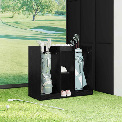 Golf Cabinet Plain Black Oak 102 x 45 x 85.5 cm