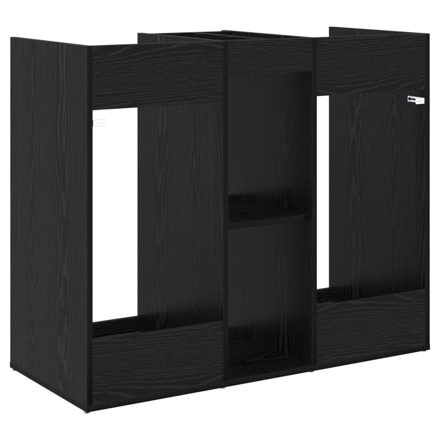 Golf Cabinet Plain Black Oak 102 x 45 x 85.5 cm