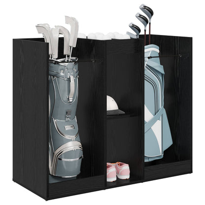Golf Cabinet Plain Black Oak 102 x 45 x 85.5 cm
