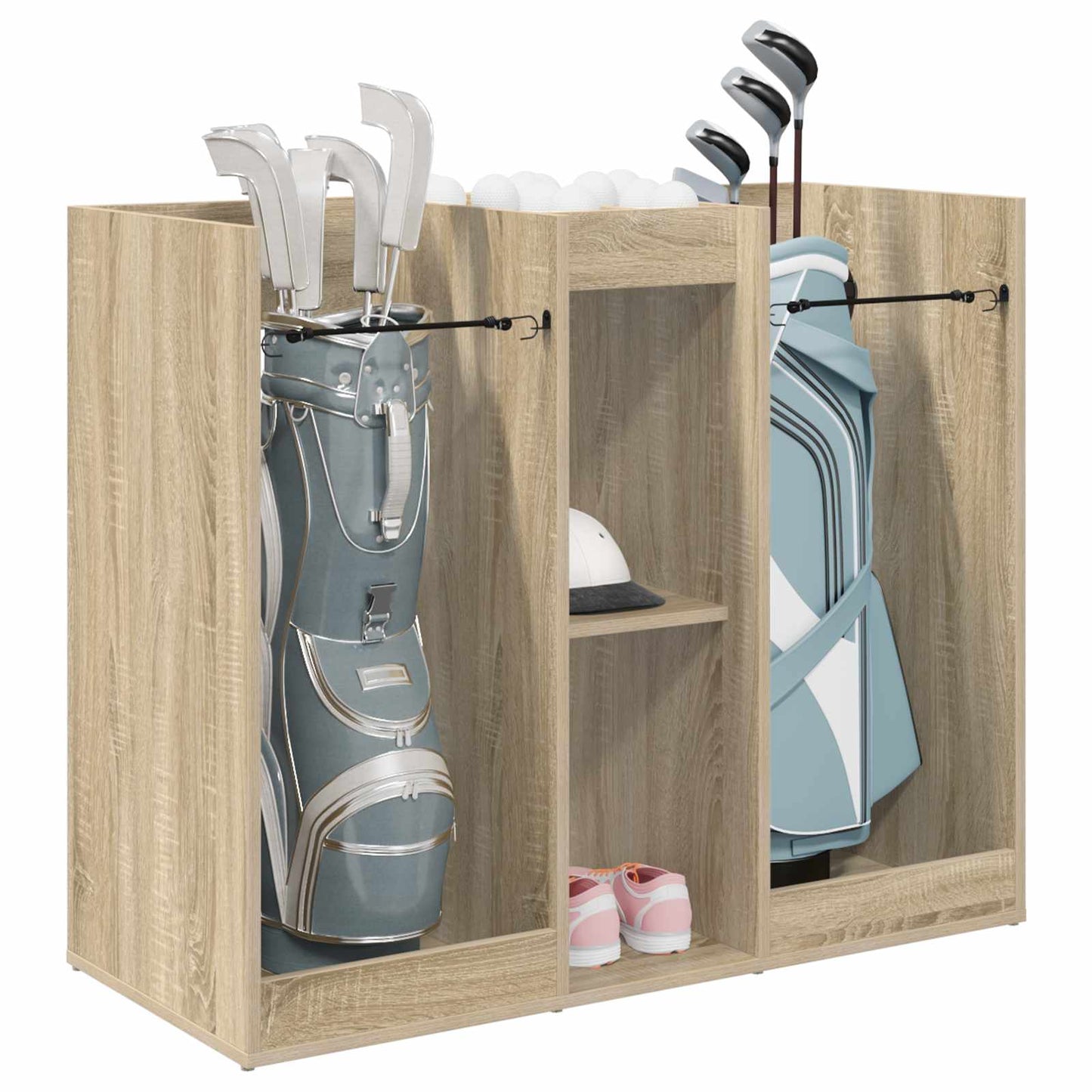 Golf Cabinet Plain Sonoma Oak 102 x 45 x 85.5 cm