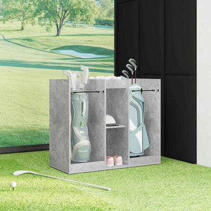 Golf Cabinet Plain Concrete Grey 102 x 45 x 85.5 cm