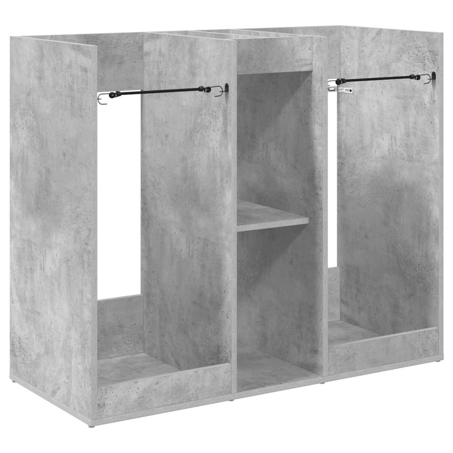 Golf Cabinet Plain Concrete Grey 102 x 45 x 85.5 cm