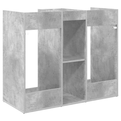 Golf Cabinet Plain Concrete Grey 102 x 45 x 85.5 cm