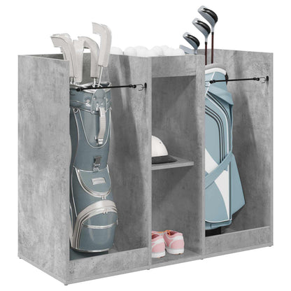 Golf Cabinet Plain Concrete Grey 102 x 45 x 85.5 cm