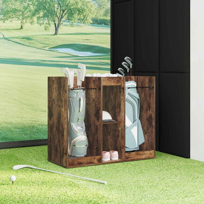 Golf Cabinet Plain Smoked Oak 102 x 45 x 85.5 cm