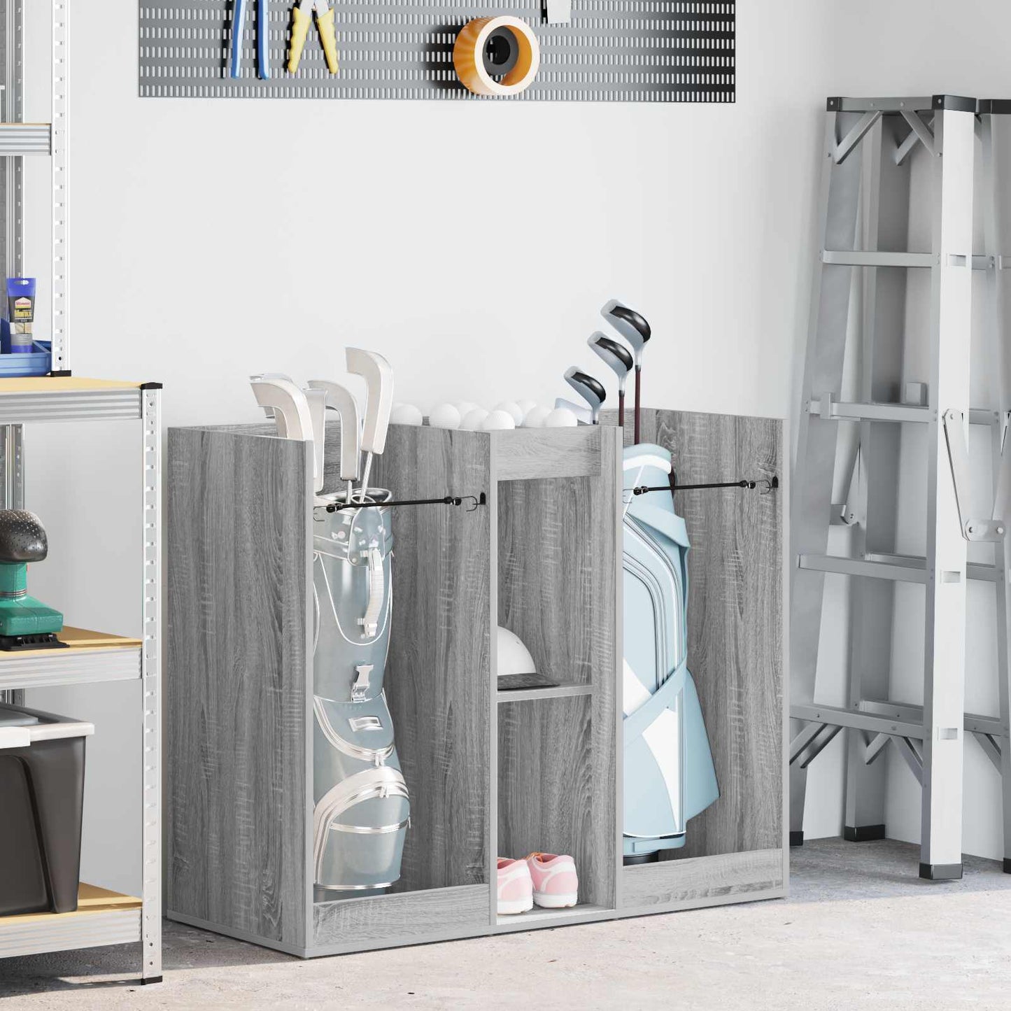 Golf Cabinet Plain Grey Sonoma 102 x 45 x 85.5 cm