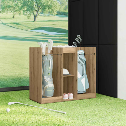 Golf Cabinet Plain Artisan Oak 102 x 45 x 85.5 cm