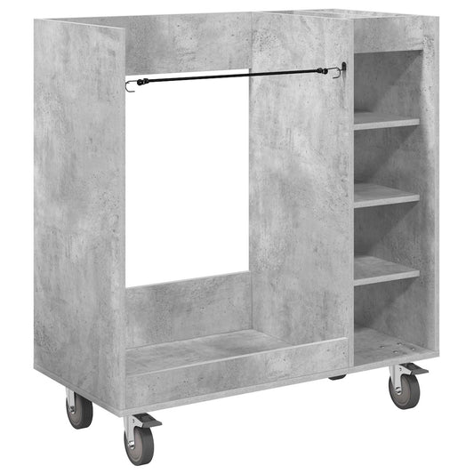 Golf Cabinet Concrete Grey 90 x 45 x 98 cm Engineered Wood