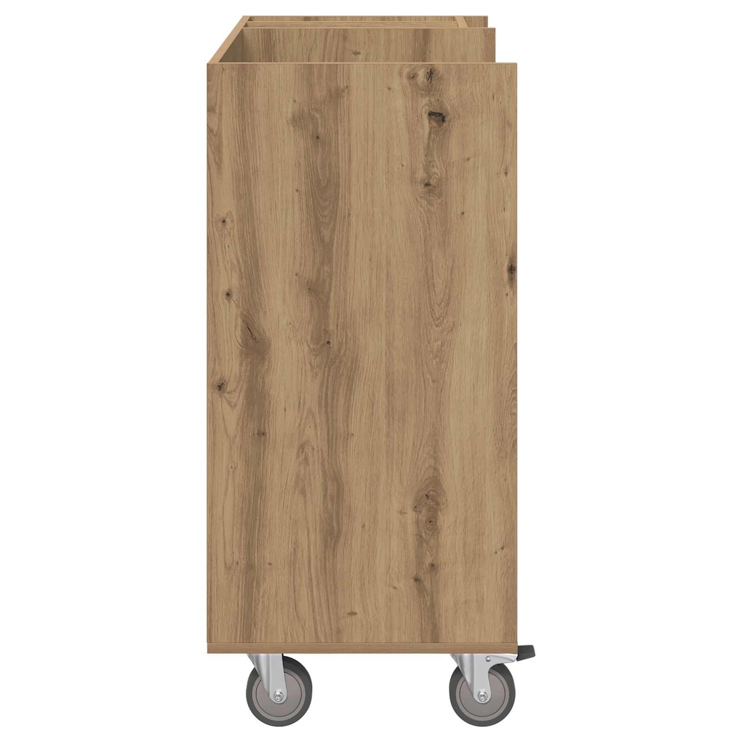 Golf Cabinet with Wheel Plain Artisan Oak 90 x 45 x 98 cm