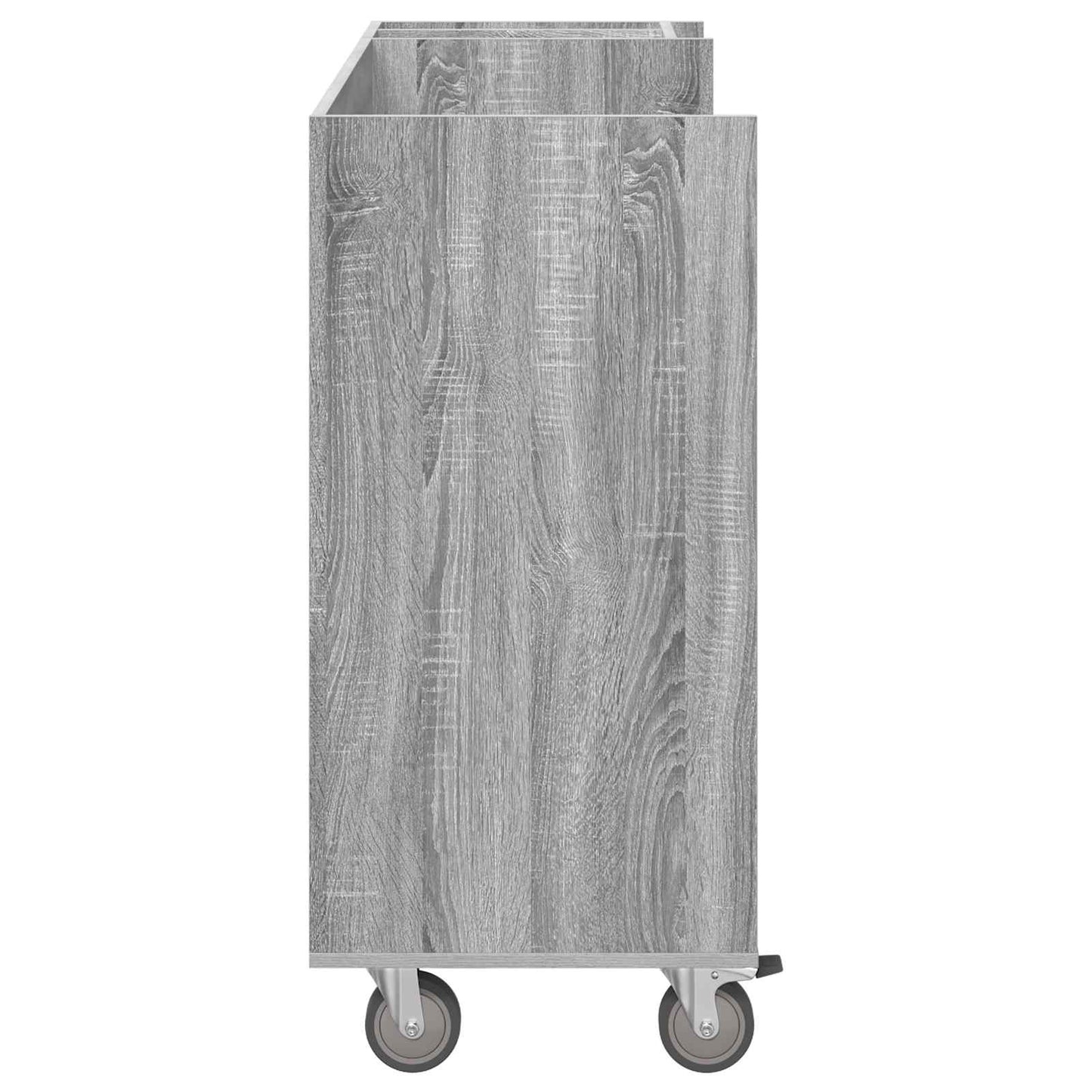 Golf Cabinet with Wheel Plain Grey Sonoma 120 x 45 x 98 cm