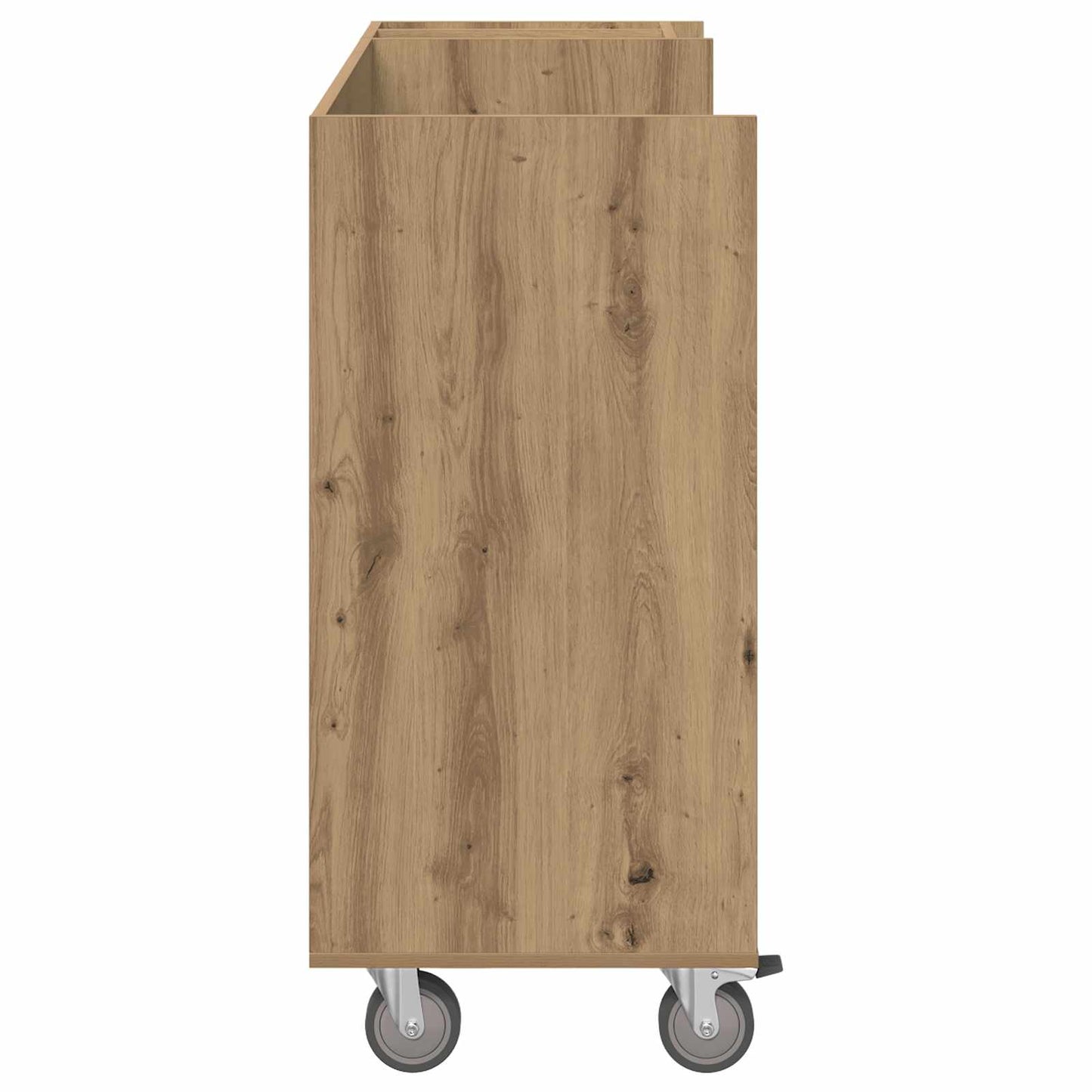 Golf Cabinet with Wheel Plain Artisan Oak 120 x 45 x 98 cm