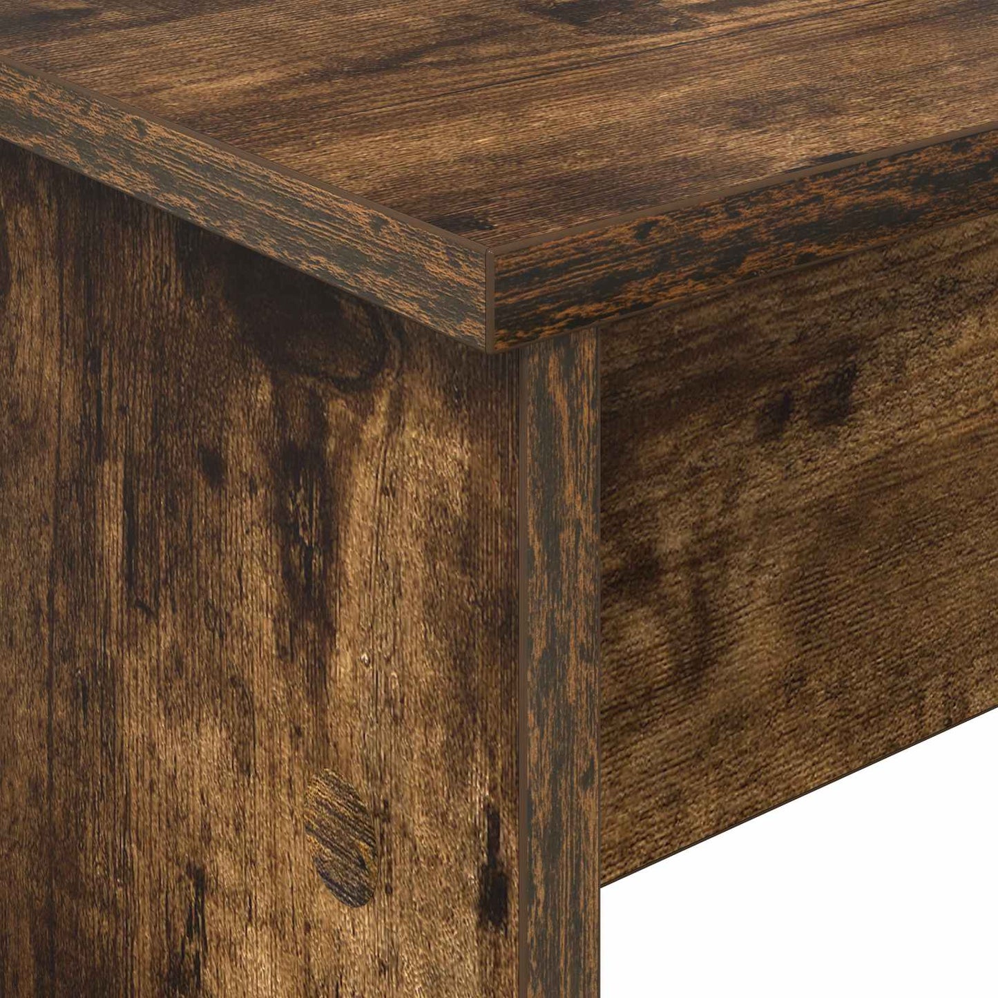 Keyboard Stand Smoked Oak 100 x 32 x 64 cm Engineered Wood