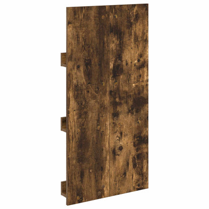 Magazine Rack Smoked Oak 51 x 11 x 102 cm Engineered Wood