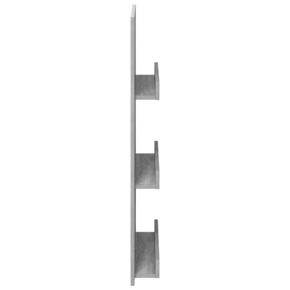 Magazine Rack Grey Sonoma 51 x 11 x 102 cm Engineered Wood