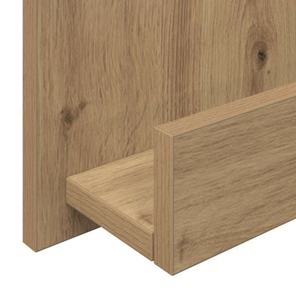 Magazine Rack Artisan Oak 51 x 11 x 102 cm Engineered Wood