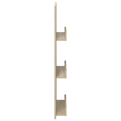Magazine Rack Sonoma Oak 43 x 11 x 102 cm Engineered Wood