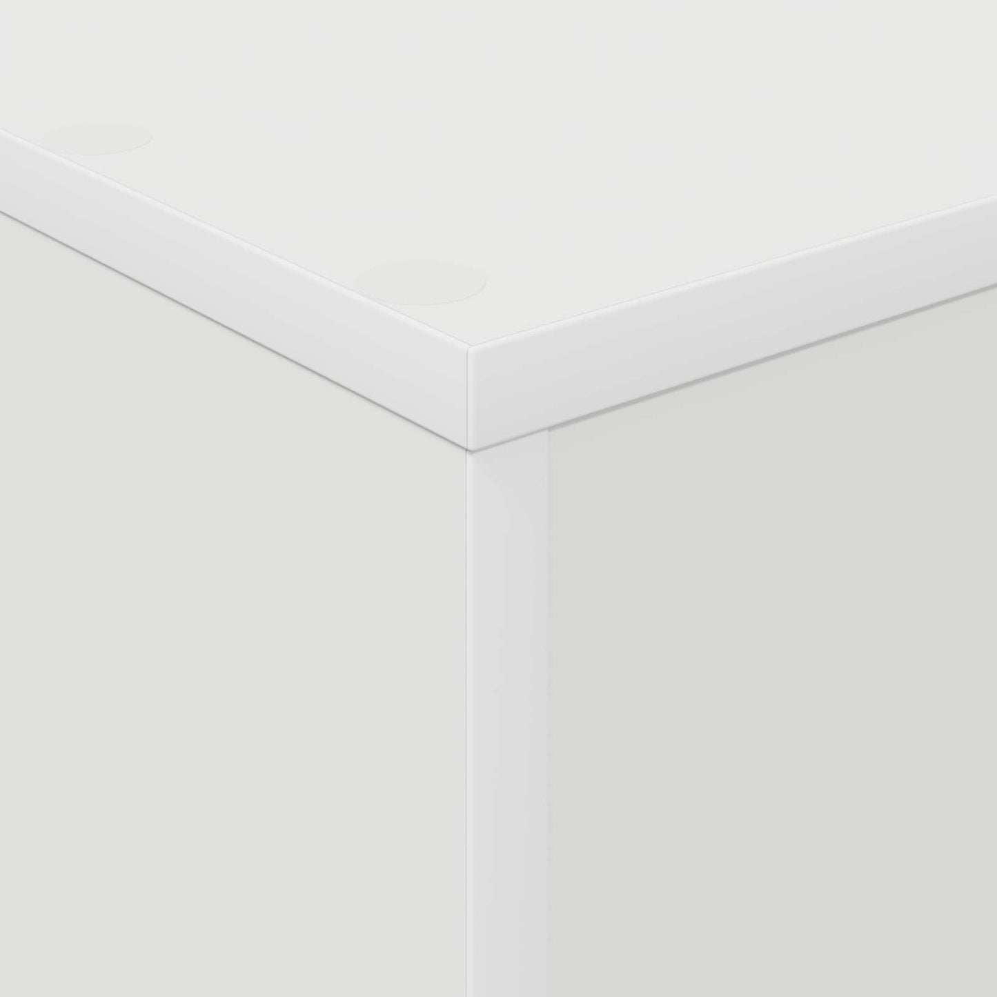 Magazine Rack with Shelf White 70 x 41 x 96 cm Engineered Wood