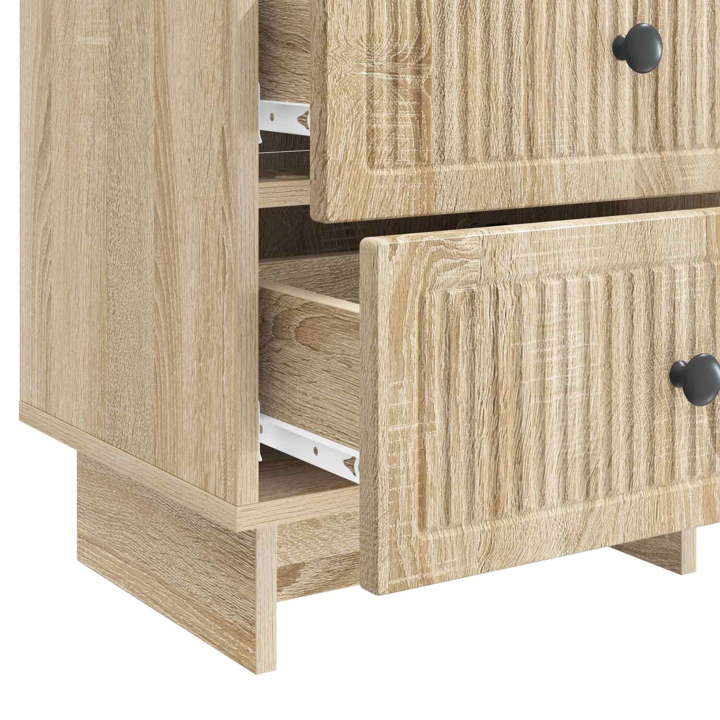 Bedside Cabinet Sonoma Oak 43 x 34.5 x 47.5 cm Engineered Wood